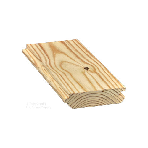 2x6 Southern Yellow Pine T&G Flooring - #1 Prime (Profile)